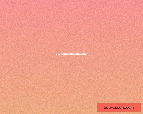 2026年世界杯比赛时间及各大赛区球队晋级之路分析